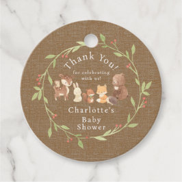 Bezauberter Wald Danke Geschenkanhänger