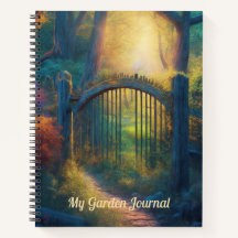 Bezauberter Waldgarten | Benutzerdefiniertes Journ