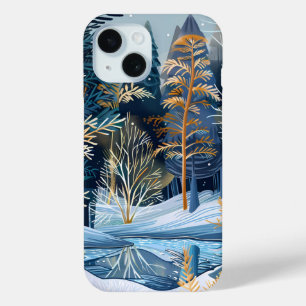 Bezauberter Winter Forest Phone Case