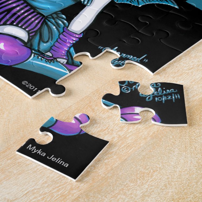 "Bezaubertes" gotische Couture-magisches Puzzle (Seite)