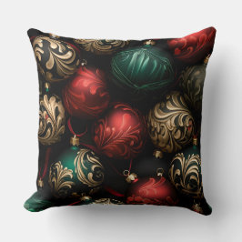 Bezauberung Mitternacht Botanischer Garten Kissen