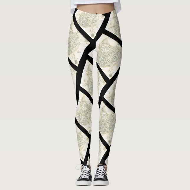 Bezeichnete Karte von Trino Leggings (Vorderseite)