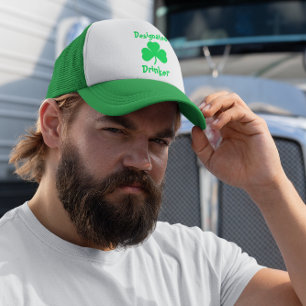 Bezeichneter Drinker St Patrick's Day Truckerkappe