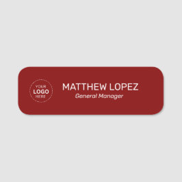 Bezeichnung der Beruflichen Arbeitsstelle Namensschild