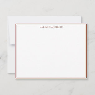 Bezeichnung der klassischen Terracotta-Dicke und d Mitteilungskarte