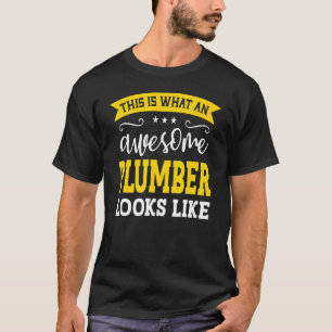 Bezeichnung des Klempnerarbeitnehmers — Funny Work T-Shirt