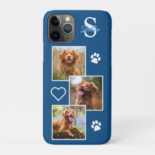Bezeichnung des Monogrammes für Pet Foto Collage N Case-Mate iPhone Hülle