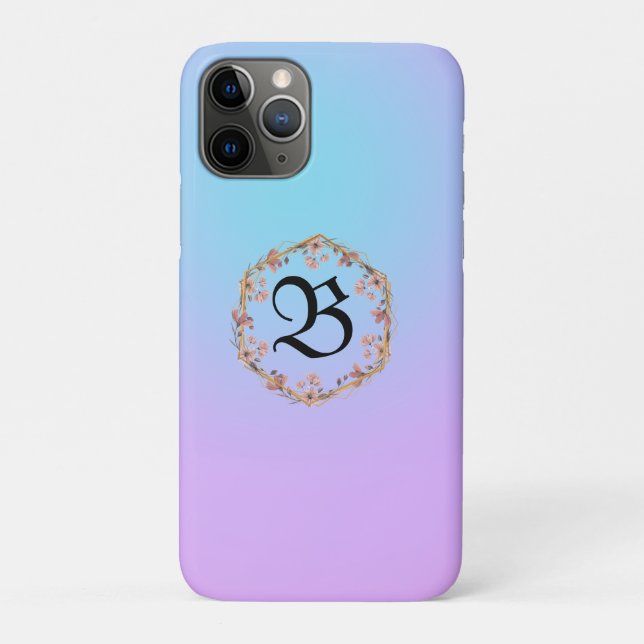 Bezeichnung des Monogramms Case-Mate iPhone Hülle (Rückseite)