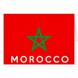 Bezeichnung des morocco-Flaggenlandes