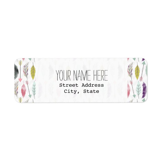 Bezeichnung für Federn und Pfeile (Vorne)