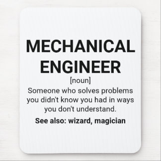 Bezeichnung für Maschinenbauingenieure Mousepad