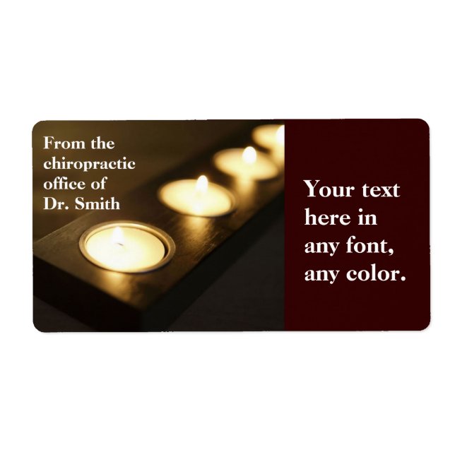 Bezeichnung für stimmungsvolle Kerzen (Vorne)