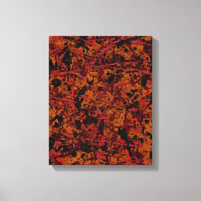 Bezeichnung Nr. 1 Abstrakte Leinwand (Vorderseite)