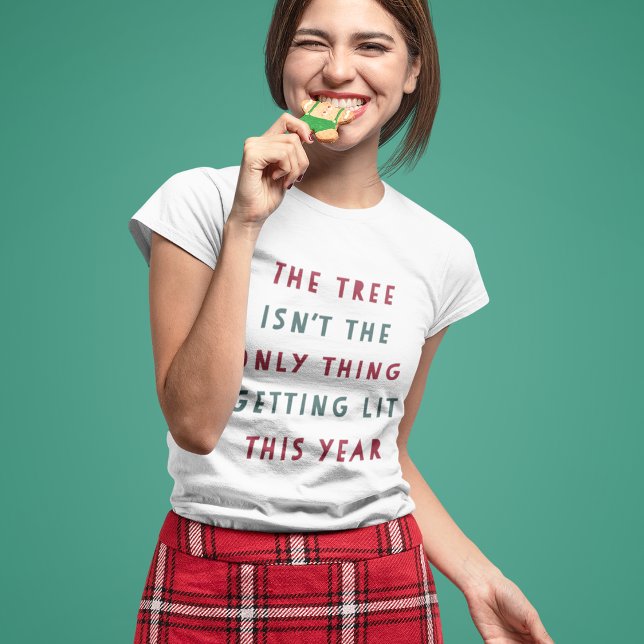 Beziehen Sie Lit | Weihnachten T-Shirt (Von Creator hochgeladen)