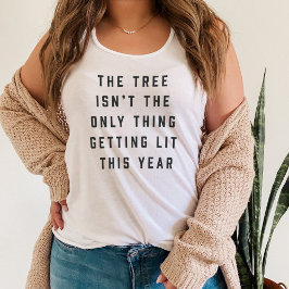 Beziehen Sie Lit | Weihnachten Tank Top