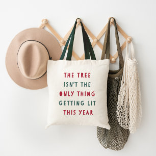 Beziehen Sie Lit   Weihnachten Tragetasche