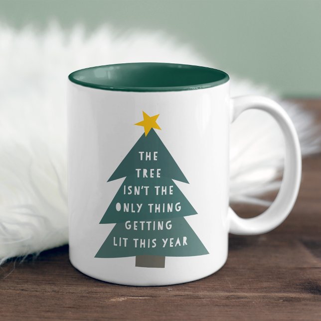 Beziehen Sie Lit | Weihnachten Zweifarbige Tasse (Von Creator hochgeladen)