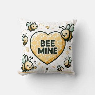 Beziehung Bienenpilz Kissen