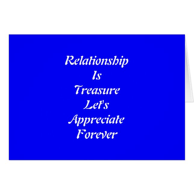 Beziehung für immer (Vorderseite (Horizontal))