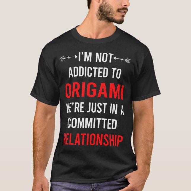 Beziehung Origami T-Shirt (Vorderseite)