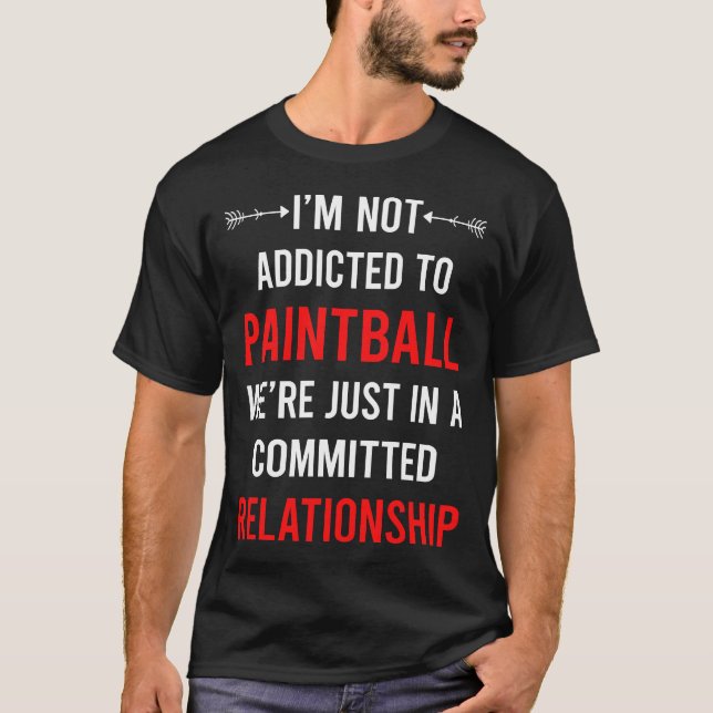 Beziehung Paintball T-Shirt (Vorderseite)