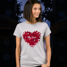 Beziehung Valentinstag Rote Rose Herz geformt