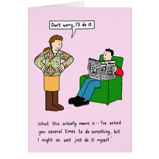 Beziehungen Spaß Cartoon (Vorne)