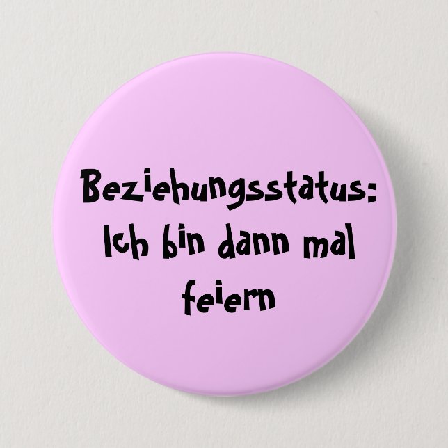 Beziehungsstatus: Button (Vorderseite)