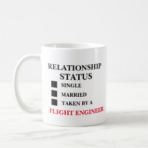 Beziehungsstatus Flugingenieur Kaffeetasse