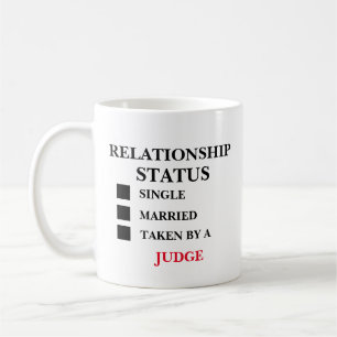 Beziehungsstatus Richter Kaffeetasse
