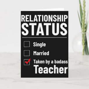 Beziehungsstatus Single Vergeben Lehrerin Lustig V Karte