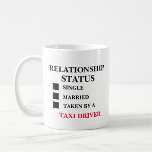 Beziehungsstatus Taxi Fahrer Kaffeetasse