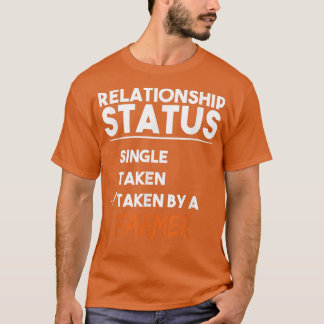 Beziehungsstatus von einem Bauer, der von der sonn T-Shirt
