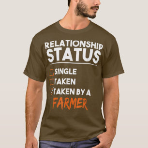 Beziehungsstatus von einem Bauer, der von der sonn T-Shirt