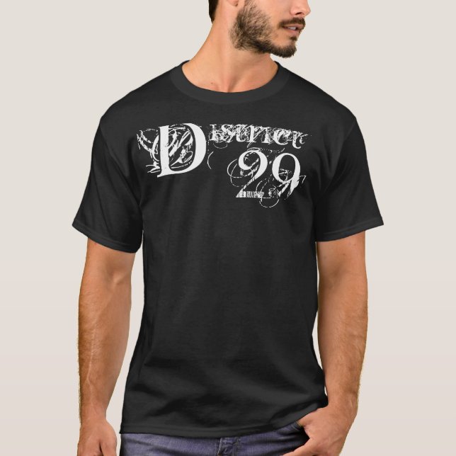 Bezirk 29 - Schwarzes T-Shirt (Vorderseite)