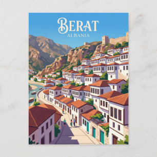 Bezirk Mangalem (1.000 Fenster) Albanien Postkarte