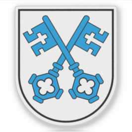 Bezirke Wangen & Oberaargau, Emblem, Schweiz Aufkleber