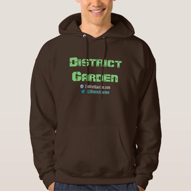 Bezirks-GartenHoodie Hoodie (Vorderseite)
