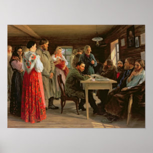 Bezirksgericht, 1888 poster