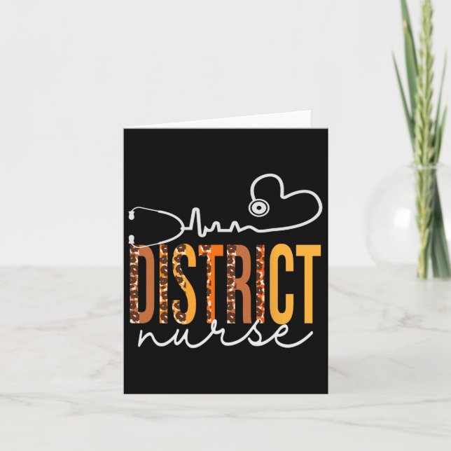 Bezirkskrankenhaus Leopard Heartbeat Aufwertungswo Karte (Vorderseite)