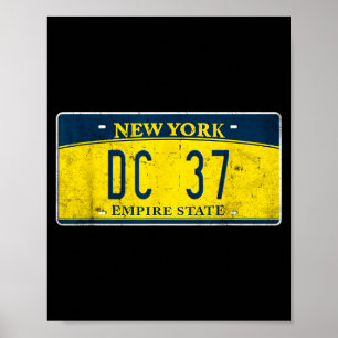 Bezirksrat 37 Gewerkschaft Stolz New York Nyc Poster