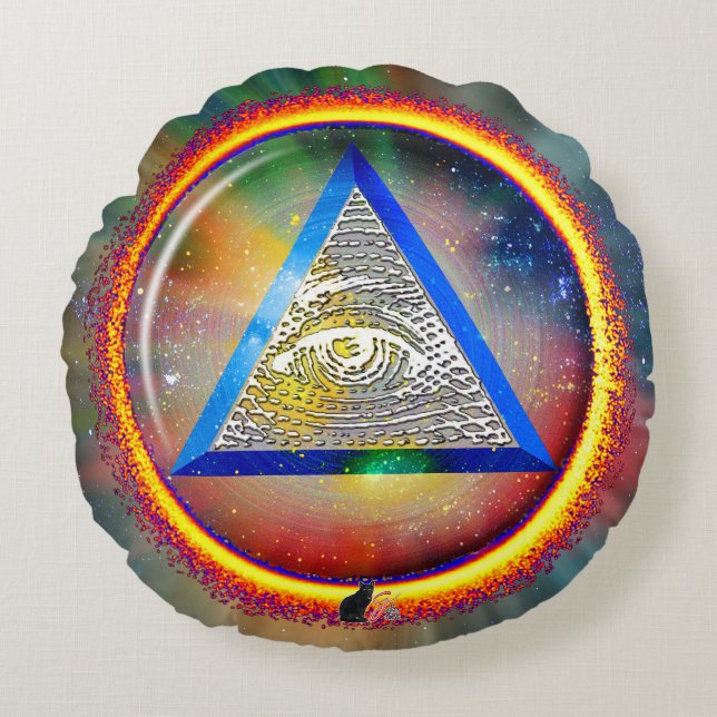 Bezugsrahmen Rundes Kissen (Vorderseite)