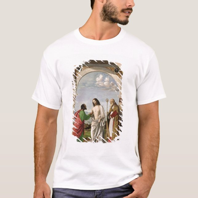 Bezweifeln von Thomas mit St. Magnus, c.1504-05 T-Shirt (Vorderseite)