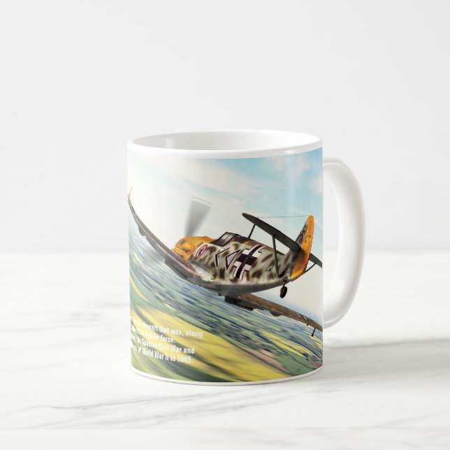 Bf 109 マグカップ kaffeetasse (VorderseiteRechts)