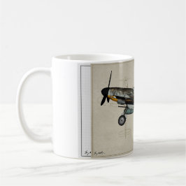 bf-109 Weiß 1 Tasse
