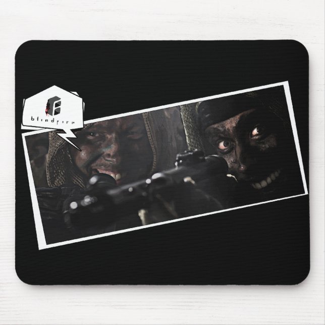 BF "jene tödlichen Guerillas" Mousepad (Vorne)