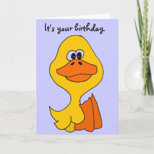 BF- Just Ducky Birthday Card Karte