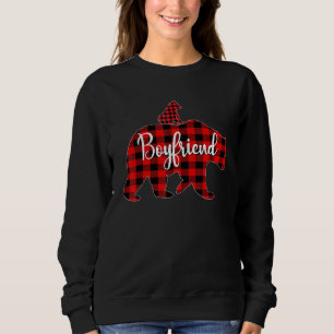 BFF-Bär passender Familien-Weihnachtsbär Rot Sweatshirt