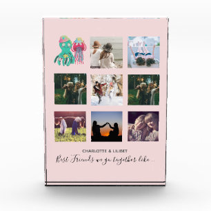 BFF Foto-Collage Quallen Oktopus Personalisiertes  Fotoblock