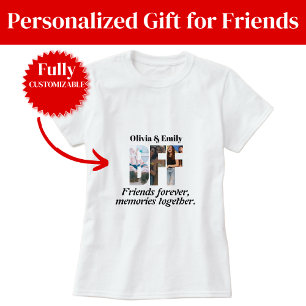 BFF-Foto-T-Shirt – Personalisiert für Freunde T-Shirt